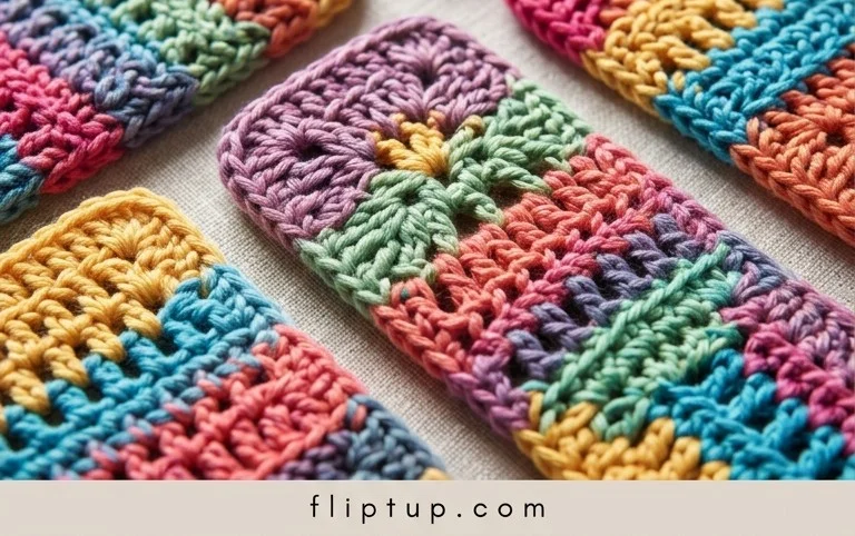 Fun Ice Pop Holder Free Crochet Patterns